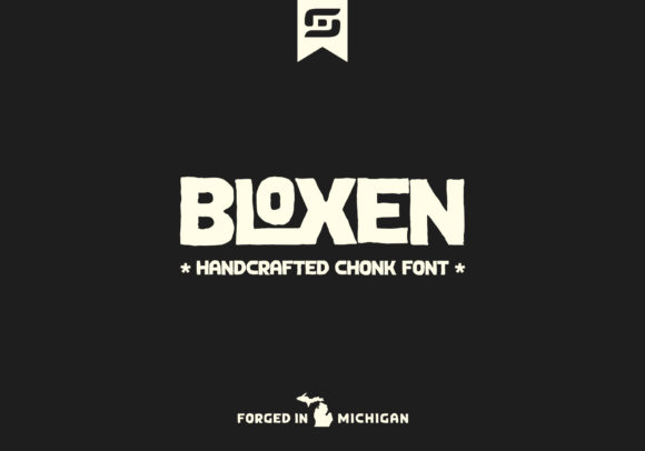 Bloxen: A Stout and Fun Font for Crafters and Creators