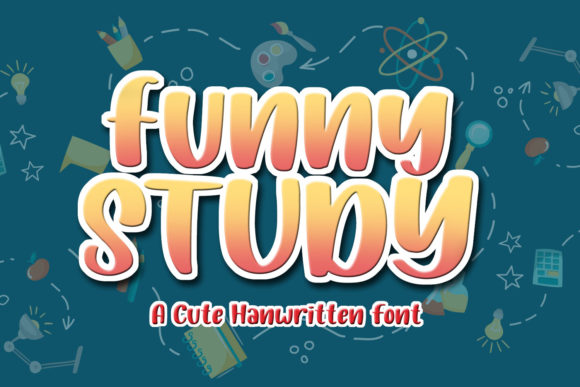 Boost Your Campaign with Funny Study: A Playful Display Font