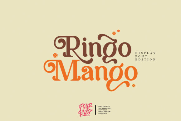 Boost Your Campaigns with Ringo Mango, the Chic Display Font