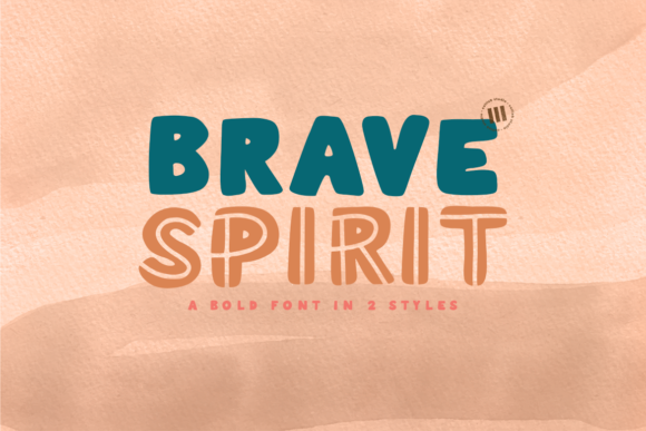 Brave Spirit: A Fun and Eye-Catching Display Font
