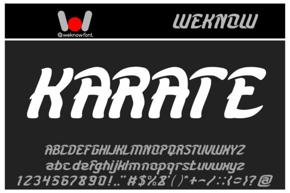 Discover Karate: A Unique Display Font for Editorial Design