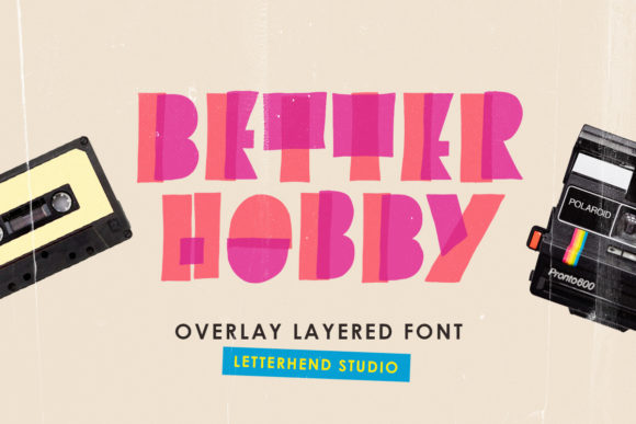 Enhance Your Brand with Better Hobby Display Font