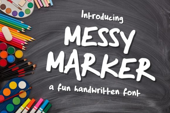 Enhance Your Brand with Messy Marker, the Graffiti-Styled Font
