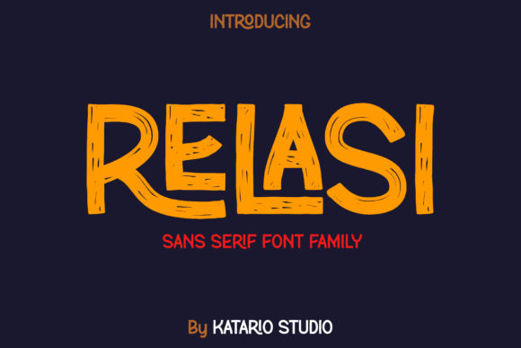 Enhance Your Web Design with Relasi, a Vintage Display Font
