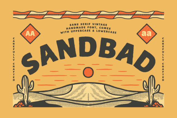 Enhance Your Web Design with Sandbad, a Bold Display Font