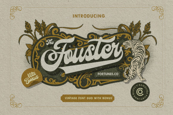 Fouster: A Bold Statement in Modern Typography