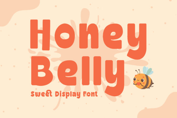 Honey Belly: A Bold and Thick Display Font for Creative Projects