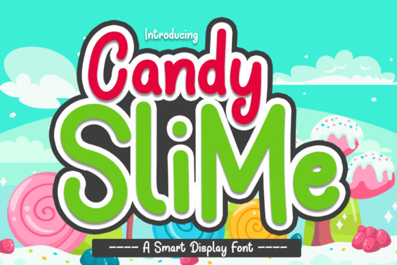 Introducing Candy Slime: A Modern Display Font for Editorial Design