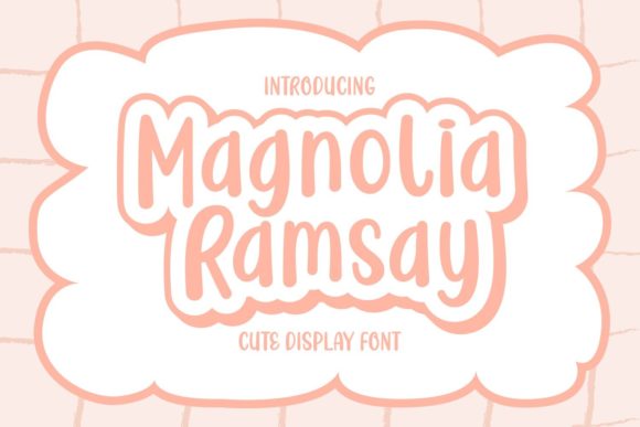 Introducing Magnolia Ramsay: A Versatile Display Font for Editorial Design