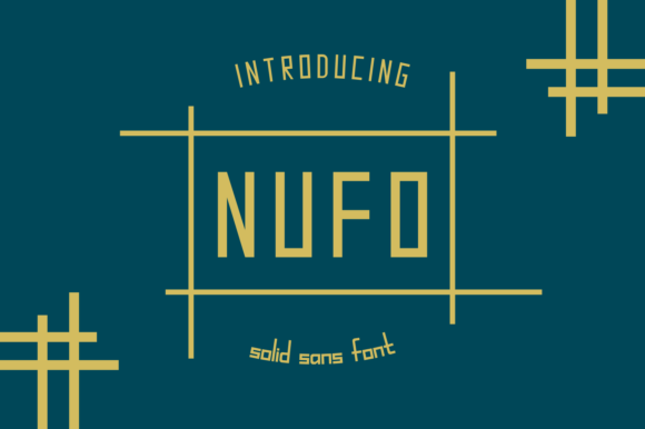 Nufo: A Bold Display Font for Eye-Catching Editorial Design