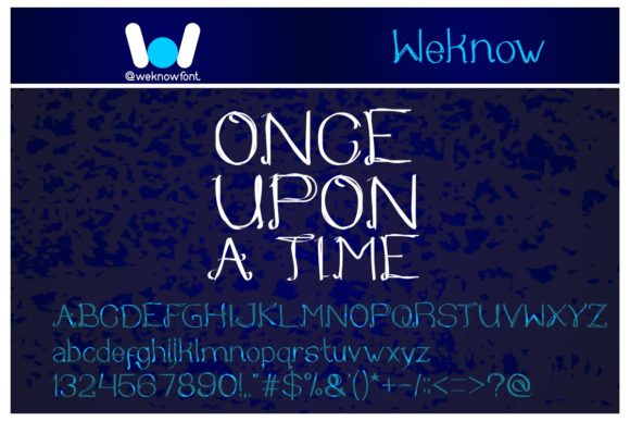 Once Upon a Time: A Charming Display Font for Marketers