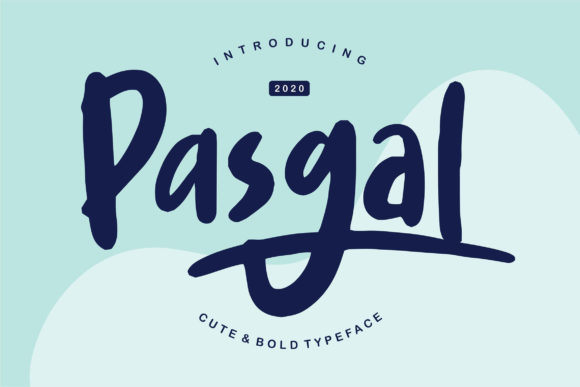 Pasgal: A Charming Display Font for Modern Web Design