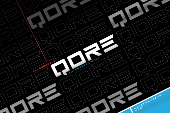 Qore: The Bold Font for Eye-Catching Campaigns