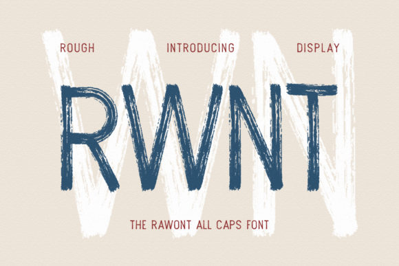 Rawont: The Bold Display Font for Eye-Catching Campaigns
