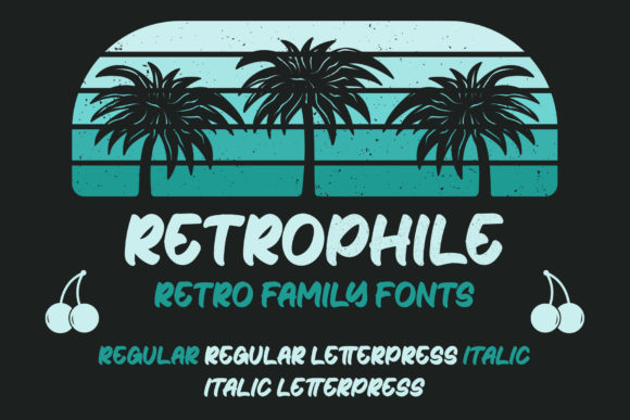 Retrophile: A Versatile Display Font for Editorial Design