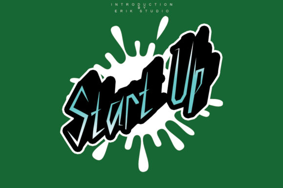 Start Up: A Unique Display Font for Creative Brands