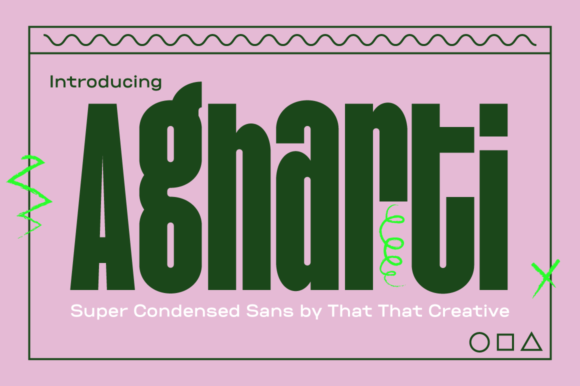 Transform Your Brand with Agharti: A Bold Display Font
