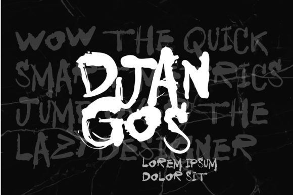 Transform Your Brand with Djangos: A Unique Display Font