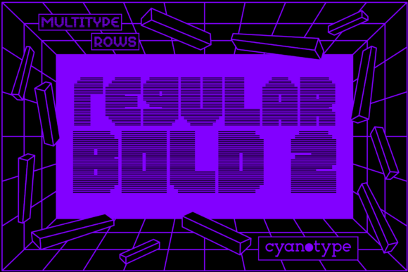 Transform Your Brand with MultiType Rows Regular Bold 2