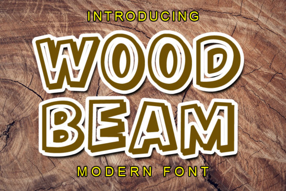 Wood Beam: A Versatile Display Font for Web Design