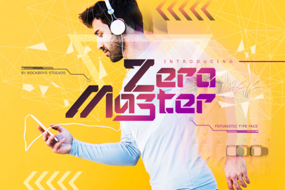 Zero Master: A Modern Display Font for Polished Branding